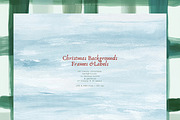 Christmas Backgrounds Frames Labels, a Background Graphic by PeDe Designs (Thumbnail 16 of 16)