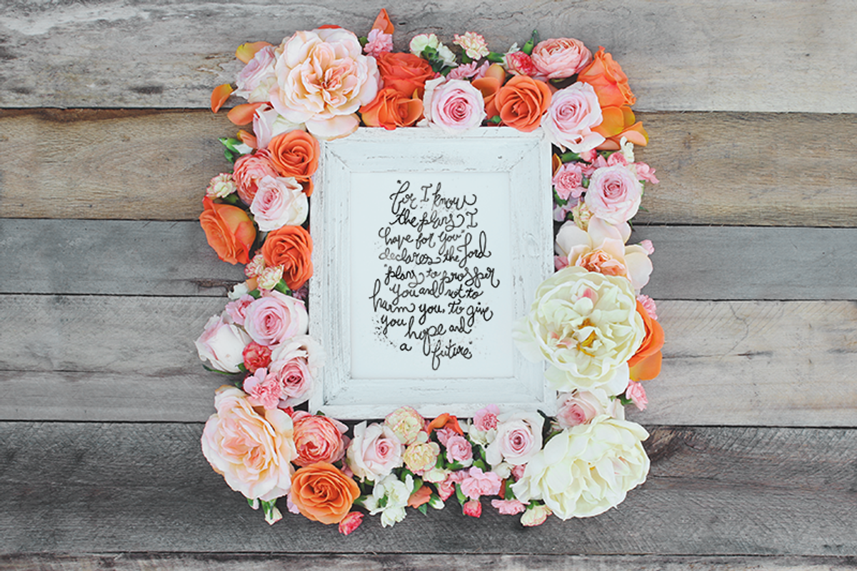 THE ULTIMATE FLORAL MOCK UP BUNDLE, a Print Template by WeLivedHappilyEverAfter (Photo 2 of 10)