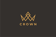 Abstract Crown Logo Template, a Branding & Logo Template by yopie (Thumbnail 1 of 3)