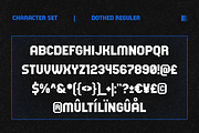 Dothed – Regular & Pixel Font, a Sans Serif Font by Drizy (Thumbnail 3 of 8)
