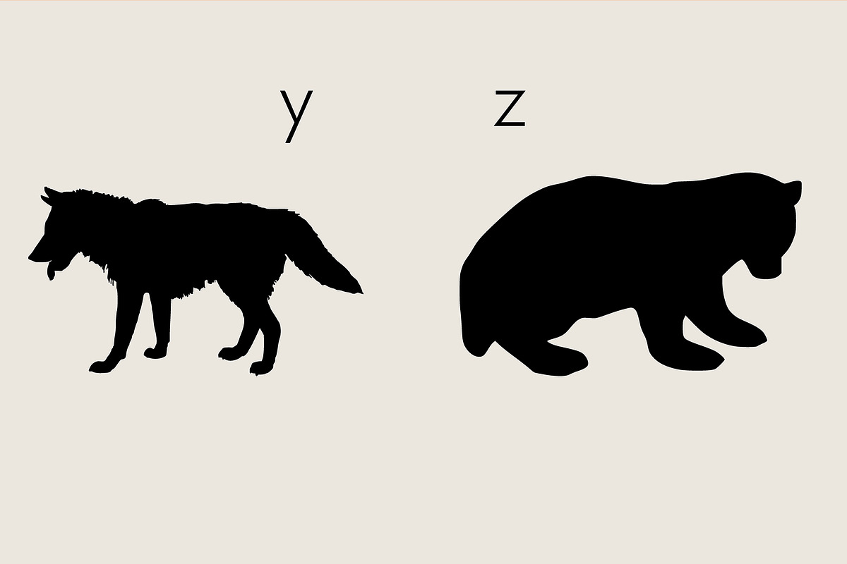 Animals Silhouette Dingbats Font, a Symbol Font by Minimalartstudio (Photo 6 of 8)