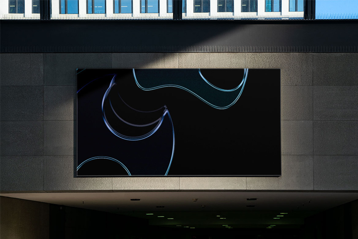 Neon Tide Shape Gradient Background, a Background Graphic by Eltypesstudio (Photo 8 of 11)