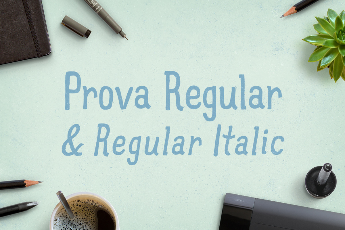 Prova Regular & Regular Italic preview 2