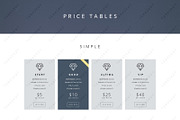 Simple Pricing Tables, a Templates & Theme by TarasKot (Thumbnail 2 of 2)