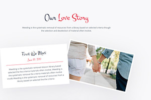 Weddingo - Wedding HTML Template