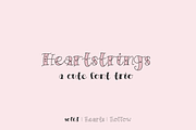 Heartstrings Font Trio, a Handwritten Font by Beck McCormick (Thumbnail 1 of 10)