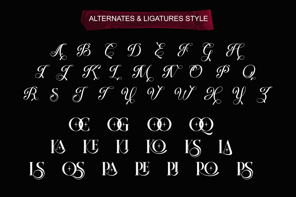 Solarie Halsy - Elegant Serif Font, a Serif Font by RagamKata (Photo 9 of 10)