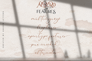 Alberobello // Fashionable Font Duo