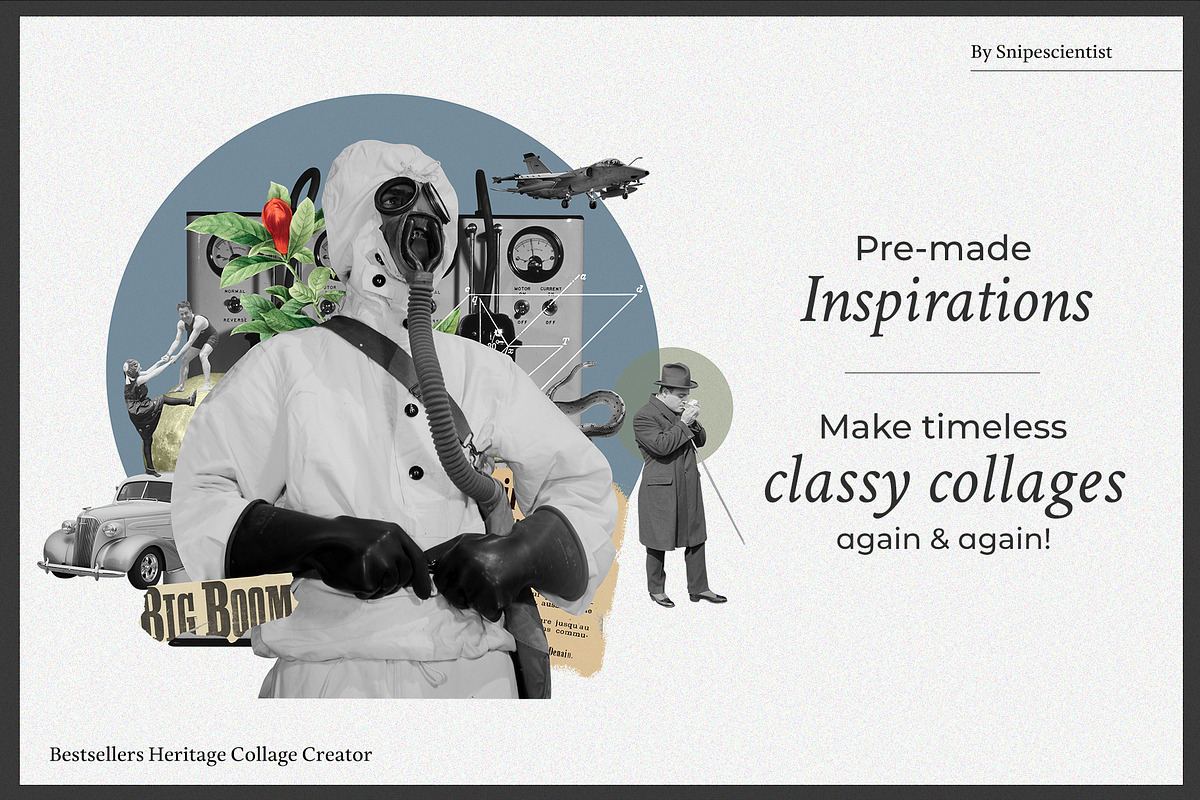 Bestsellers Heritage Collage Creator, an Object Graphic by SNIPESCIENTIST (Photo 7 of 64)