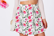 Tender peony patterns and elements, a Decorative Illustration by SuperNata (Thumbnail 5 of 5)