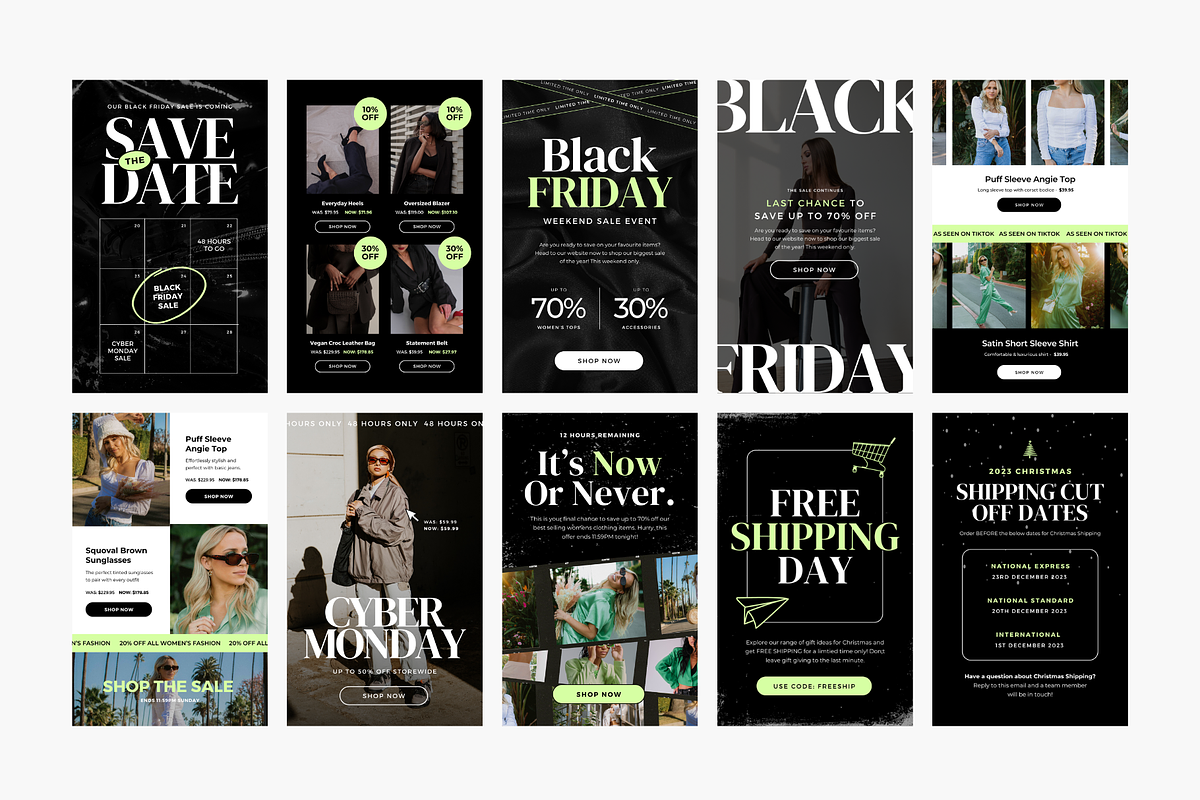 25 End Of Year Email Templates, an Email Template by The Ecommerce Creative (Photo 6 of 9)