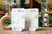 Tropical Table Menu Mockup, an Advertising Mockup by My Code Std (Thumbnail 1 of 6)