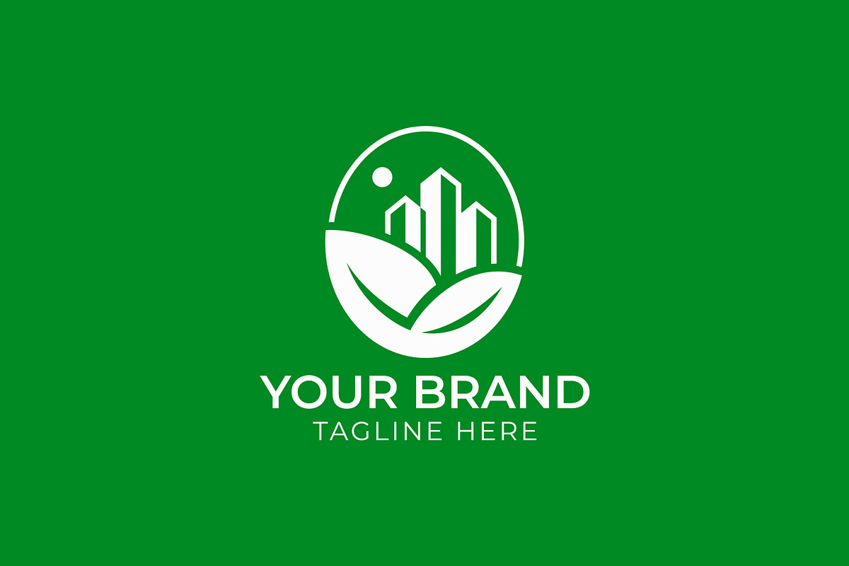 Eco Friendly Logo Skyscrapers, a Branding & Logo Template by Signatoro (Photo 2 of 3)