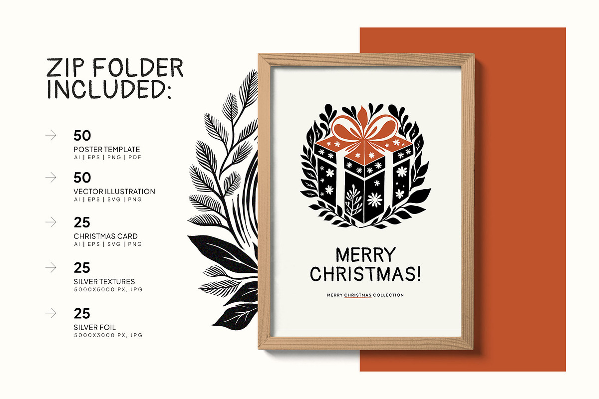 Christmas Art | Posters and Cards, an Object Graphic by KetteCreate (Photo 4 of 18)