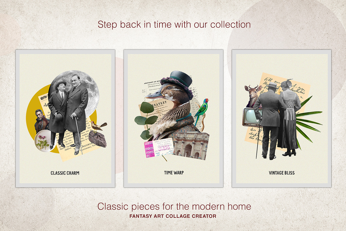 SALE! Fantasy Art Collage Creator, an Object Graphic by SNIPESCIENTIST (Photo 4 of 27)
