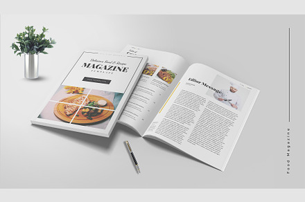 Food Magazine Hotel | Restaurant, a Magazine Template by astutedesign11