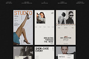 KYRO | Instagram Template (II), a Social Media Template by Crafted Pixel (Thumbnail 1 of 10)
