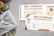 Editable Floral Gift Certificate, a Templates & Theme by Snapybiz (Thumbnail 7 of 10)