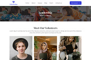 Helping Hands for Humanity Volunteer, an UI Kit Template by skshihabulislam (Thumbnail 5 of 7)