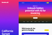 Invoice.AI - Financial Landing Page, an UI Kit Template by Base Design Studio (Thumbnail 4 of 6)