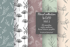 Wild flower patterns VOL 2
