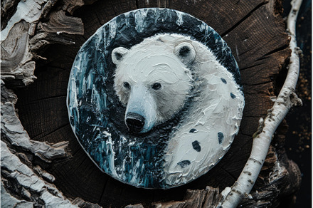 Practical Polar bears coasters, an Animal Photo by Ylivdesign