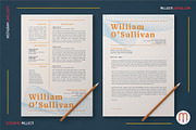 Elegant Line Art Resume Cover Letter, a Marketing Template by Millusti (Thumbnail 1 of 3)