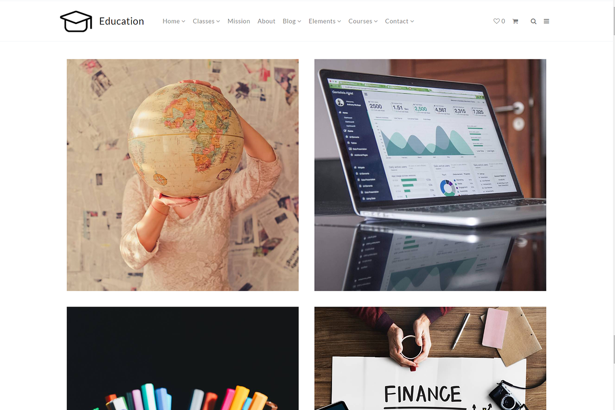 Education & Courses WordPress Theme, a WordPress Template by Visualmodo (Photo 33 of 41)
