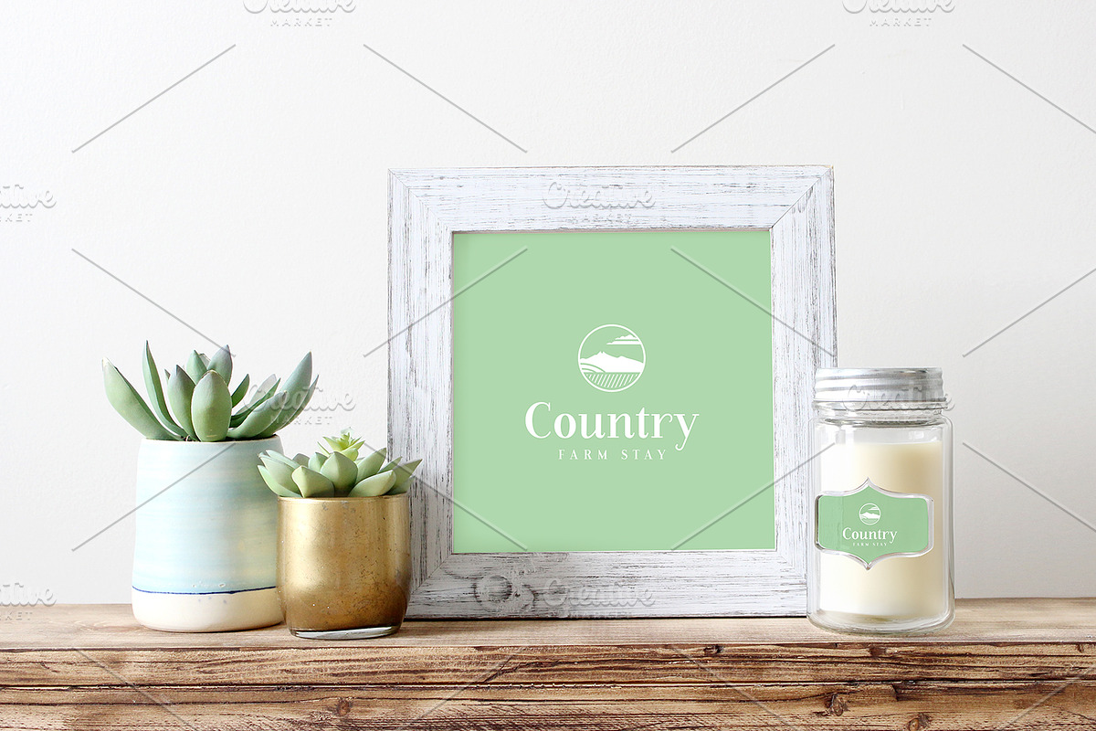 Boutique Accommodation logo kit, a Branding & Logo Template by Hue Creative (Photo 3 of 5)