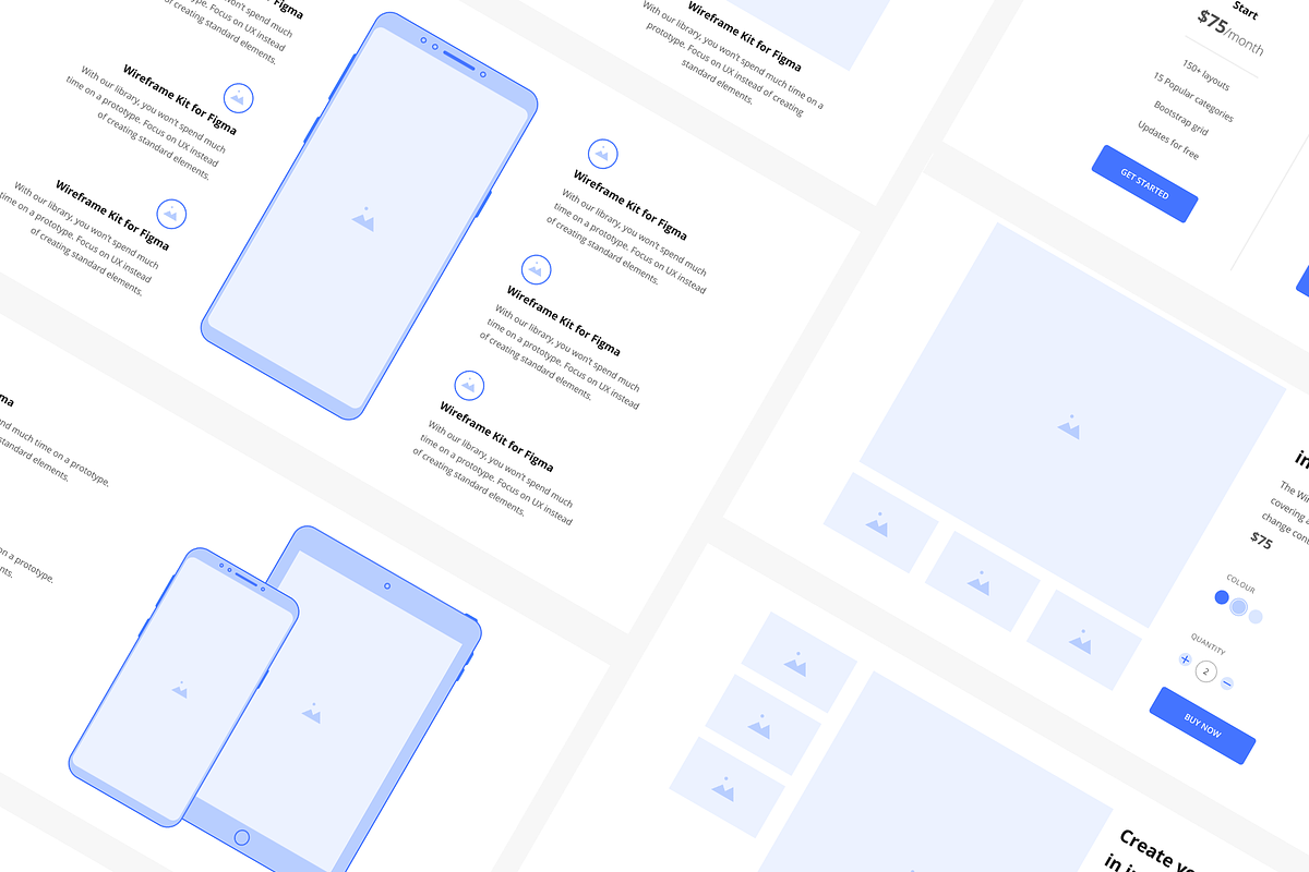 Hyperframe - Wireframe Kit for Figma, a Wireframe Template by Creativefy (Photo 2 of 5)