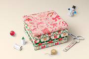 Christmas bows patterns, a Pattern Graphic by Tani Kuzminka (Thumbnail 16 of 17)