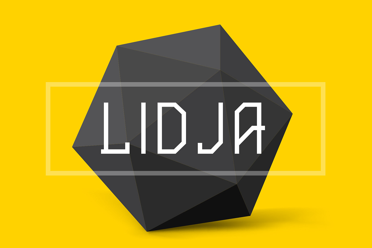 Lidja, a Font by Aarley Kaiven (Photo 1 of 4)