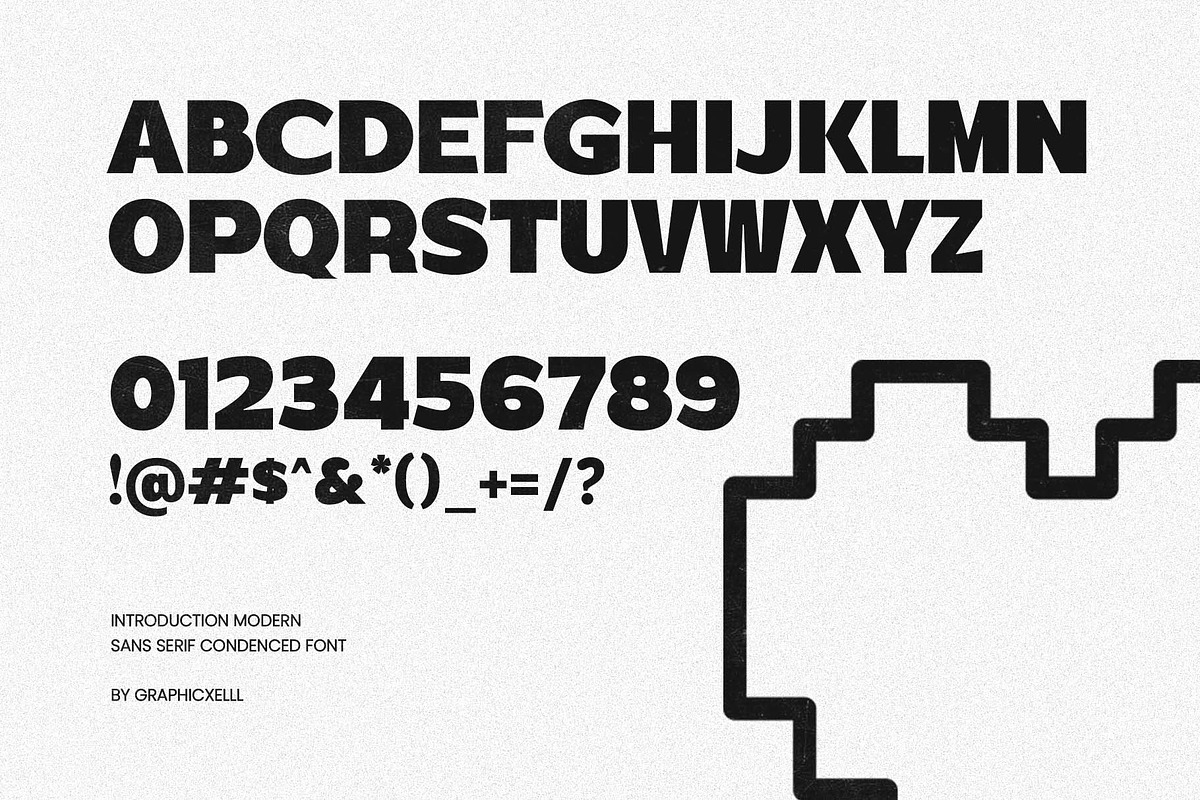 Work News Modern Sans Serif Font, a Sans Serif Font by Graphicxell (Photo 9 of 10)