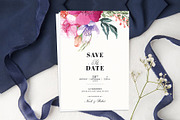 Canva Wedding Invitation Suite, an Invitation Template by DesignDevisers (Thumbnail 3 of 12)