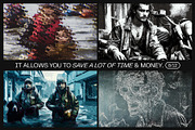 12 Photo Effect Templates, a Layer Style Add-On by iDoodle Studio (Thumbnail 5 of 6)