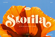 Storila, a Serif Font by zeenesia (Thumbnail 1 of 12)