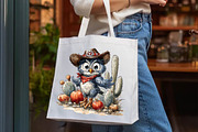 Cute Western Halloween Clipart, a Seasonal Illustration by fashionaddict (Thumbnail 7 of 7)
