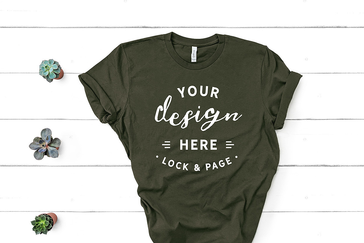Bella Canvas T-Shirt Mockup Bundle, a Shirt Mockup by lock and page (Photo 22 of 85)
