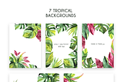 Tropical Foliage Watercolor set, a Decorative Illustration by Liliia Polos Illustration (Thumbnail 10 of 14)
