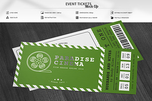 Event Tickets Mock-Up