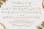 Christmas Leaf - Modern Calligraphy, a Handwritten Font by alifryanzulfikar (Thumbnail 6 of 9)