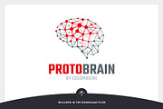 Proto Brain Logo Template, a Branding & Logo Template by LOGOMAGINE (Thumbnail 8 of 16)