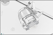 Virtual TV Studio News Set 27, an Architecture 3D Model by akerStudio (Thumbnail 45 of 49)
