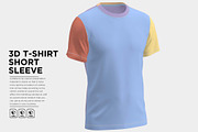 3D Model Men's T-Shirt Short, a Characters & Person 3D Model by 3D Resource (Thumbnail 3 of 7)