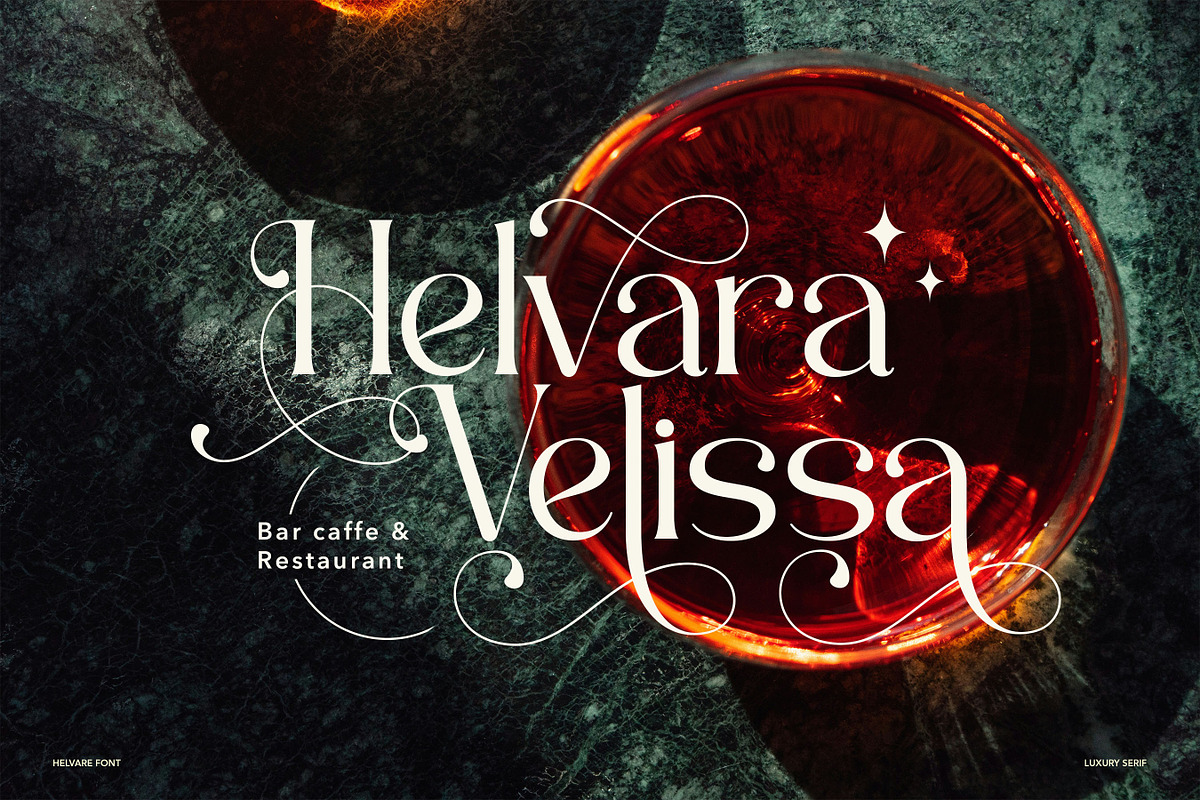 Helvare - Luxury serif Font, a Serif Font by Flawless And Co (Photo 2 of 10)