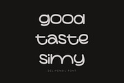 Cheezy - Rounded Modern Typeface, a Sans Serif Font by delipensil (Thumbnail 4 of 11)