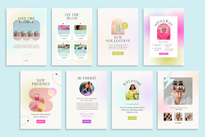 The Email Newsletter Canva Template