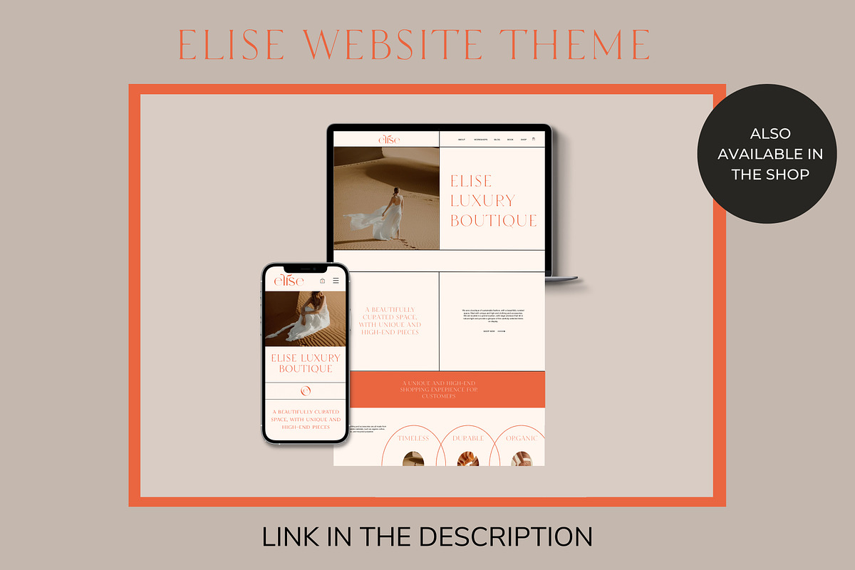 ELISE Aesthetic Canva Templates, a Social Media Template by Studio Suvelle (Photo 12 of 12)