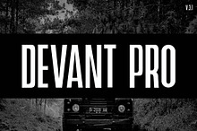 Devant pro - Modern Sans-serif Font