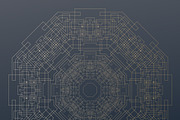Bundle of 12 technology backgrounds, a Decorative Illustration by VectorShop (Thumbnail 7 of 25)